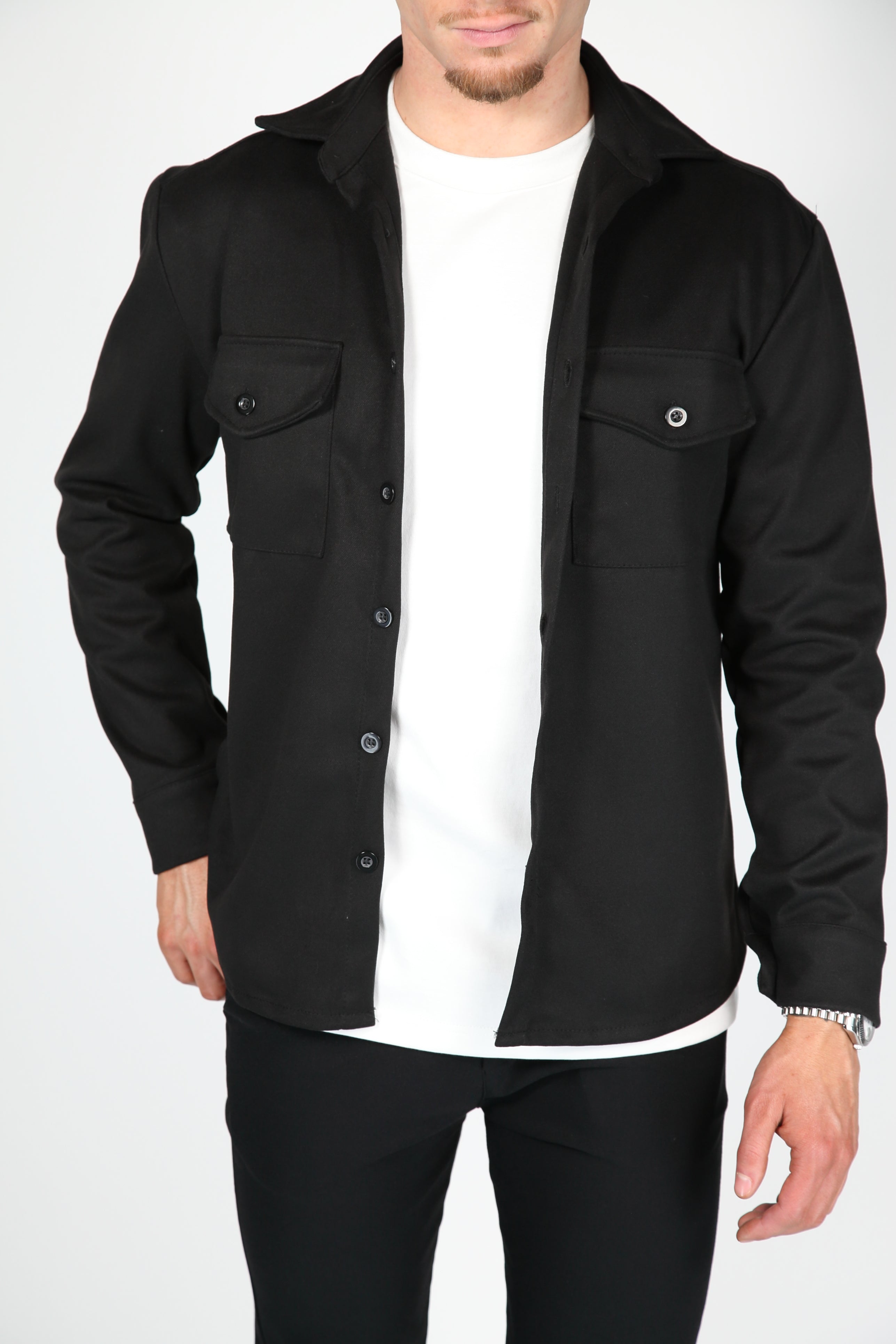 The Bandit Overshirt Zwart