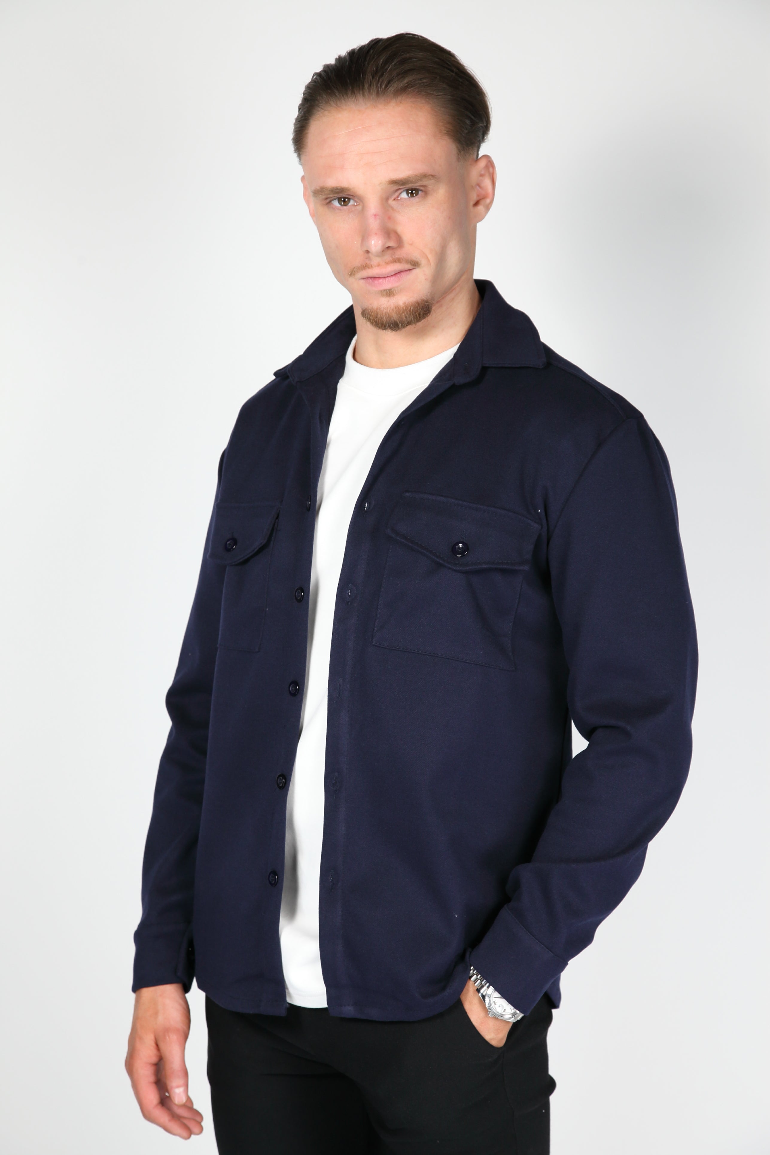 The Bandit Overshirt Navy