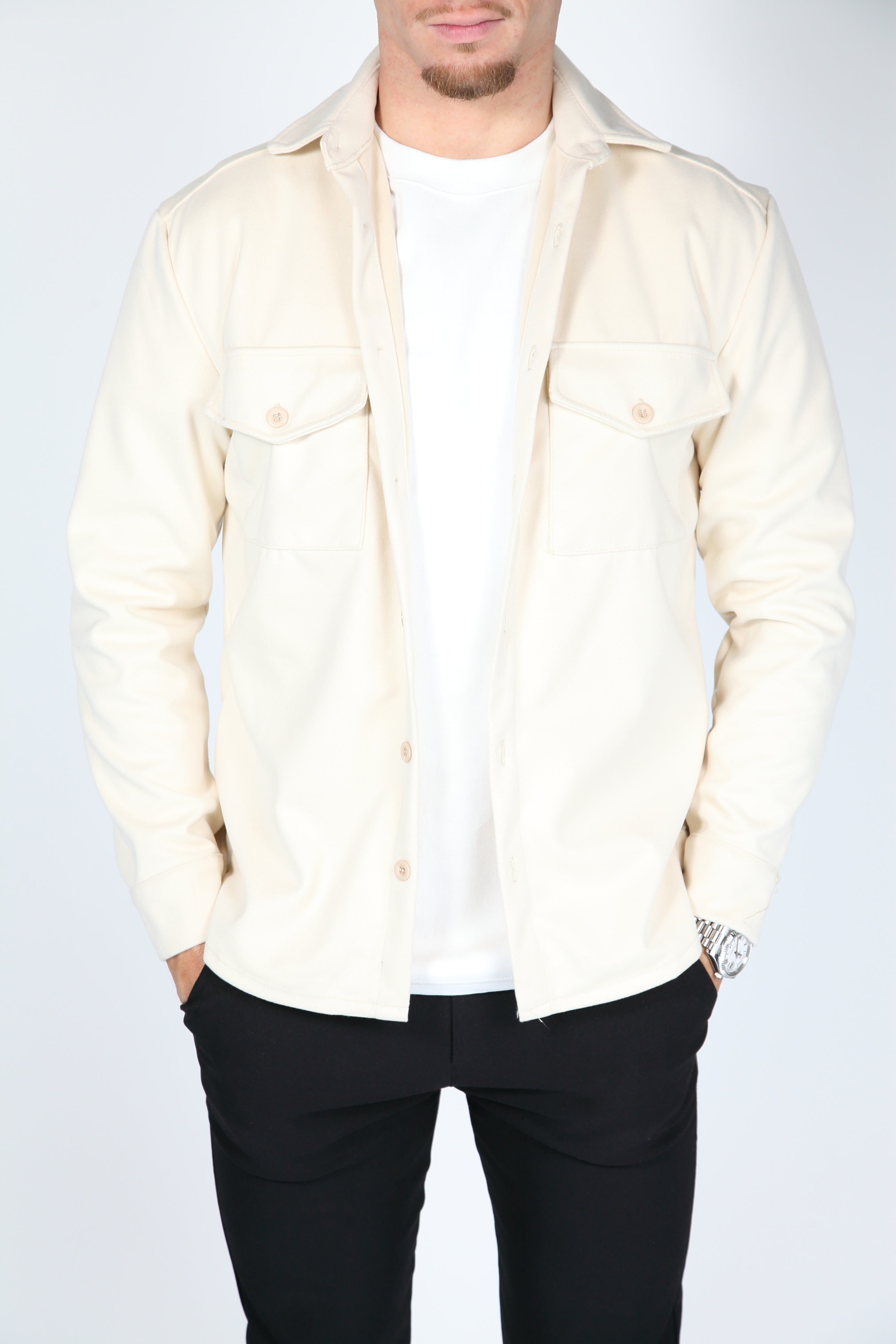 The Bandit Overshirt Beige