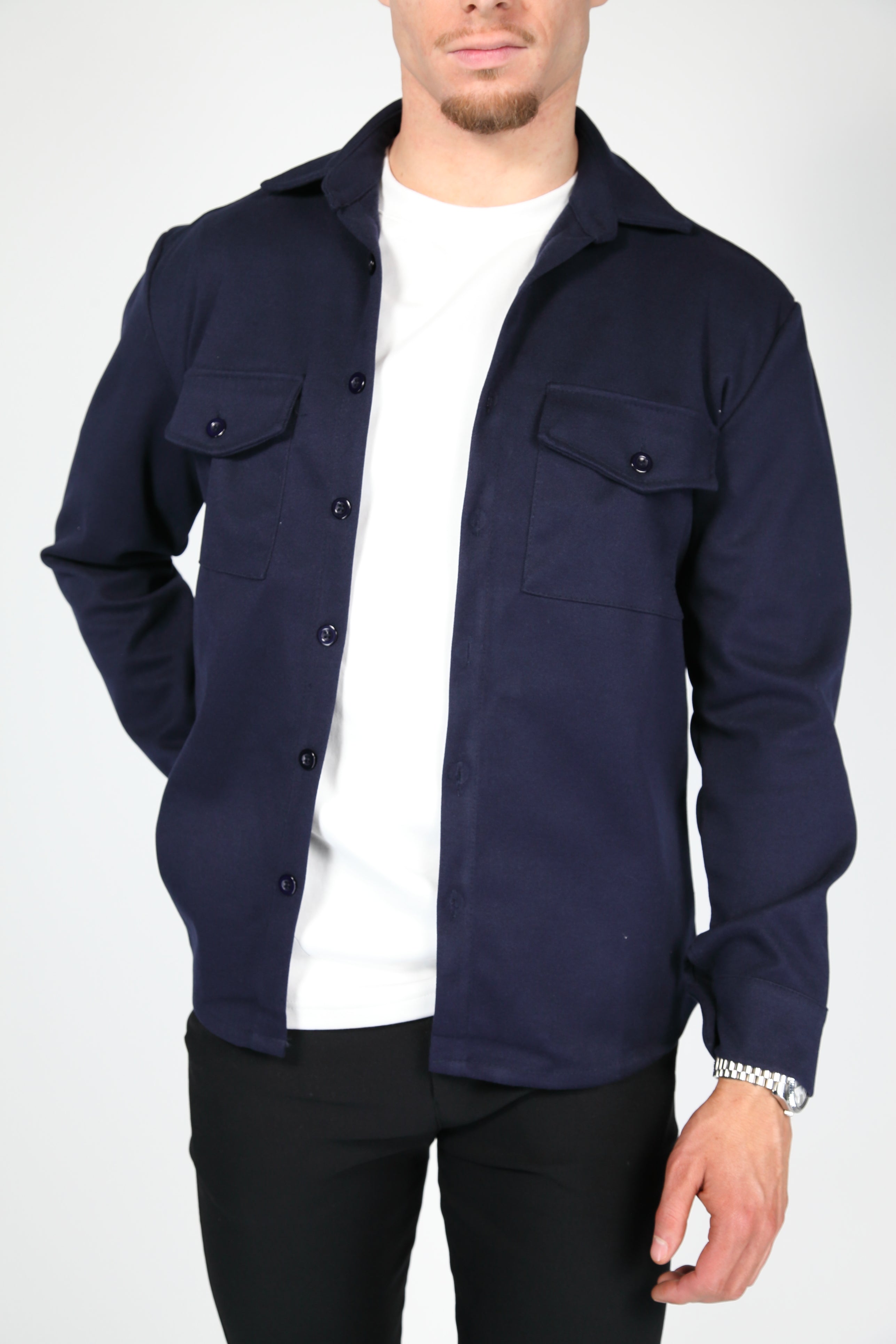 The Bandit Overshirt Navy