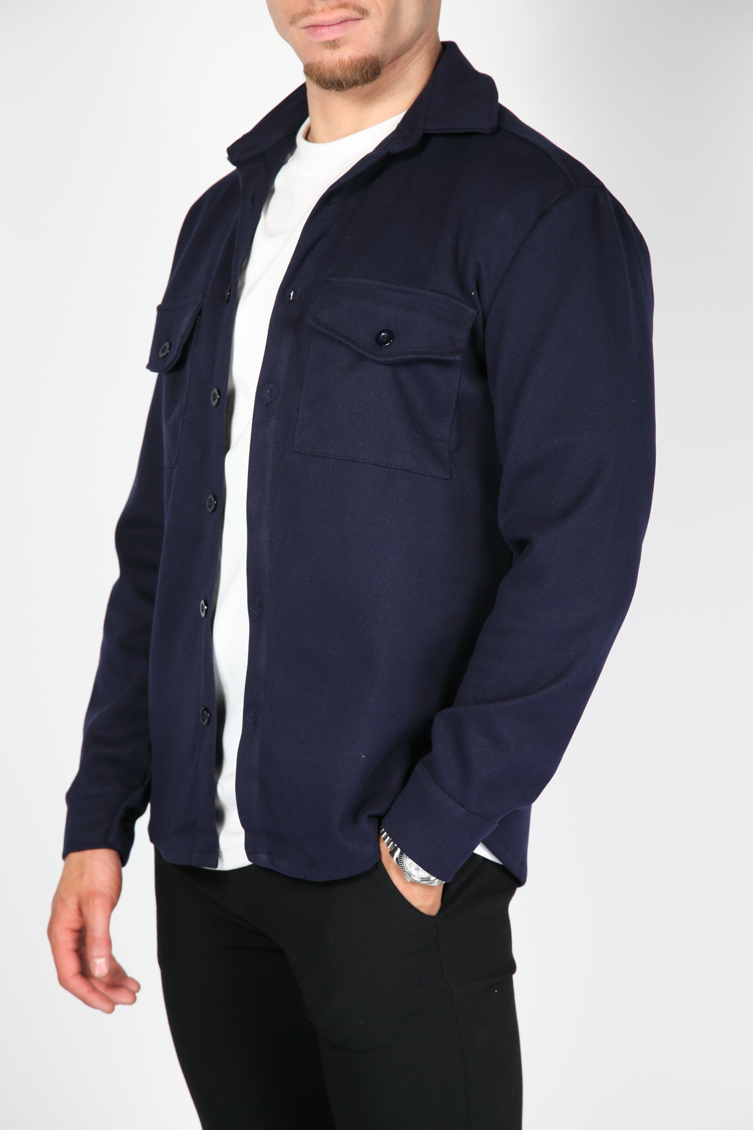 The Bandit Overshirt Navy