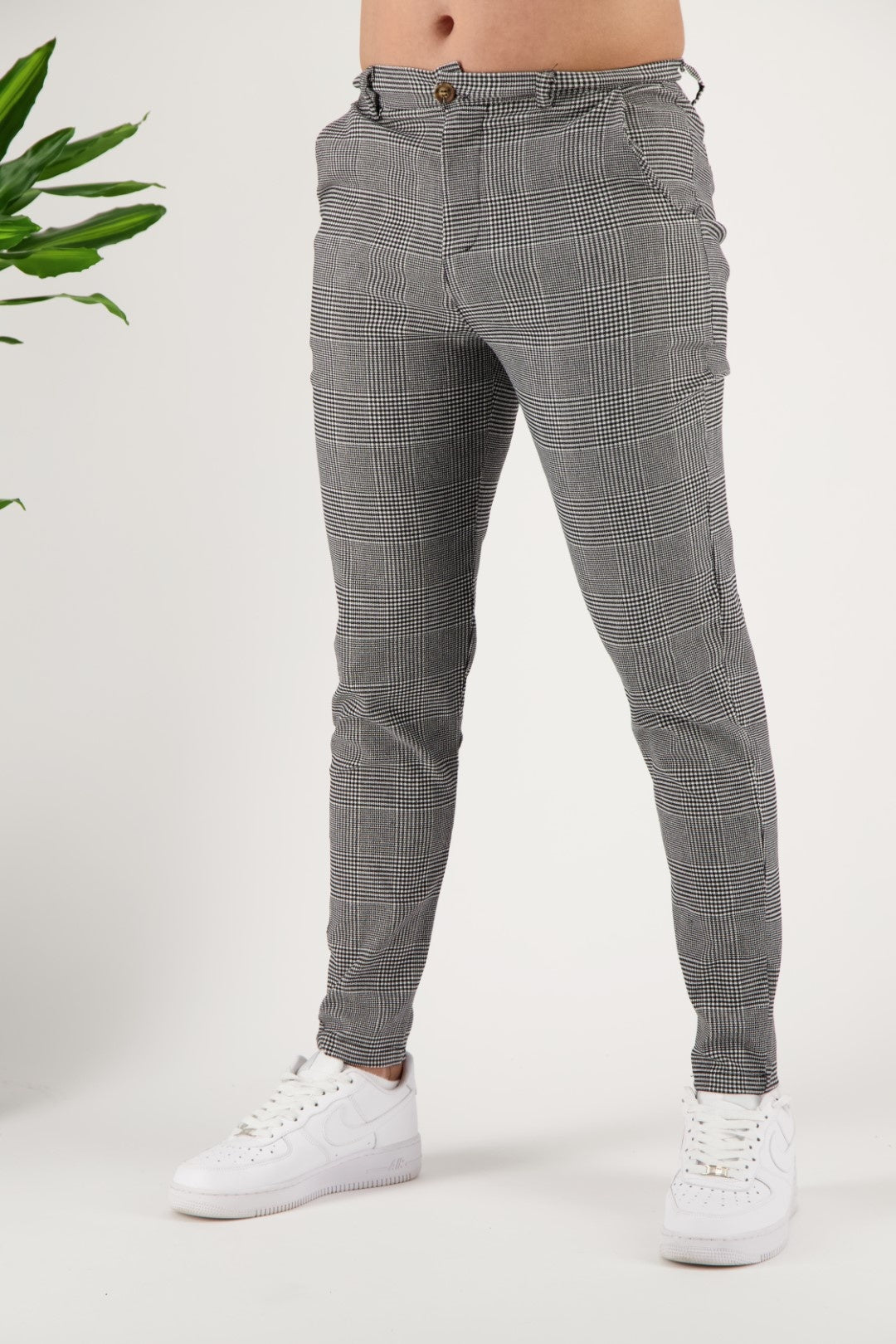 Checkered chino men rara