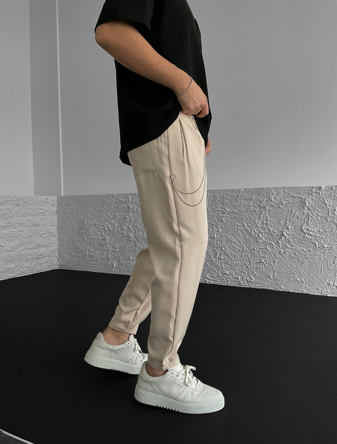 Beige Chino Heren Loarro