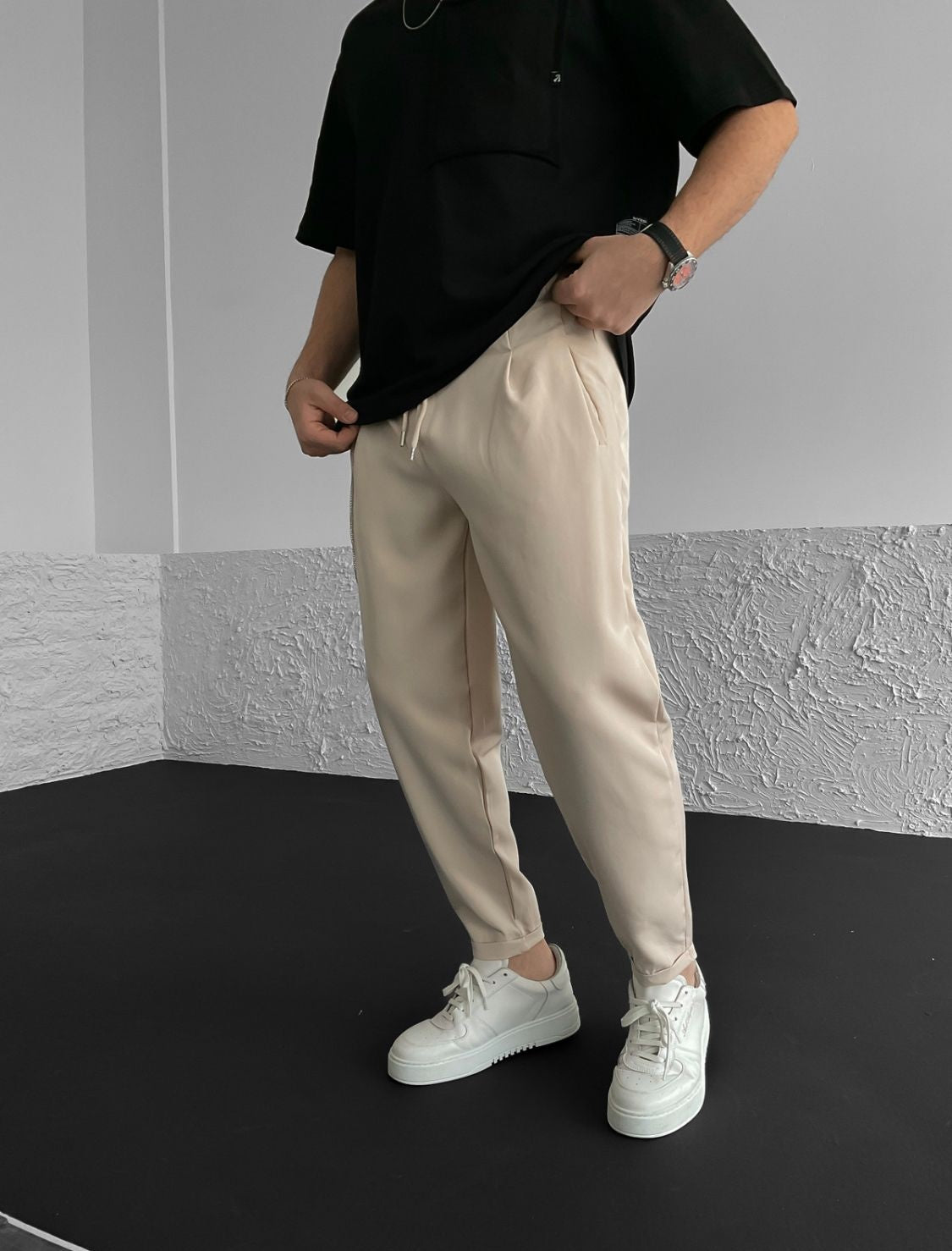 Beige Chino Heren Loarro