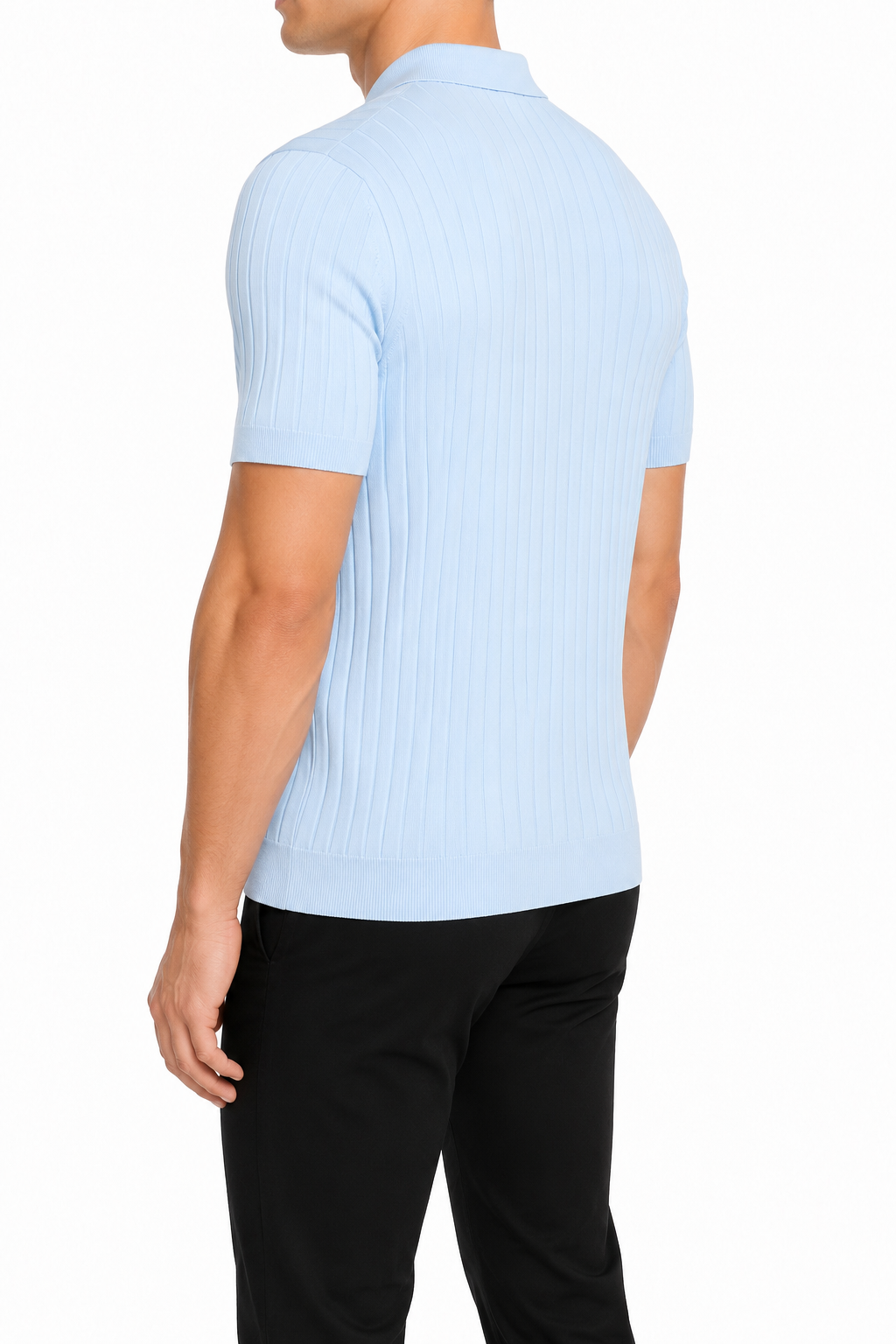 Polo Vero Light Blue - Side profile