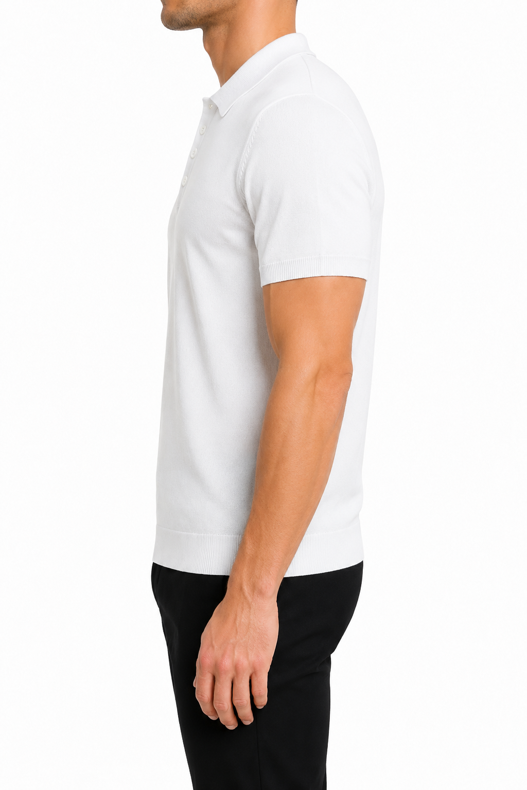 Polo vigo blanc