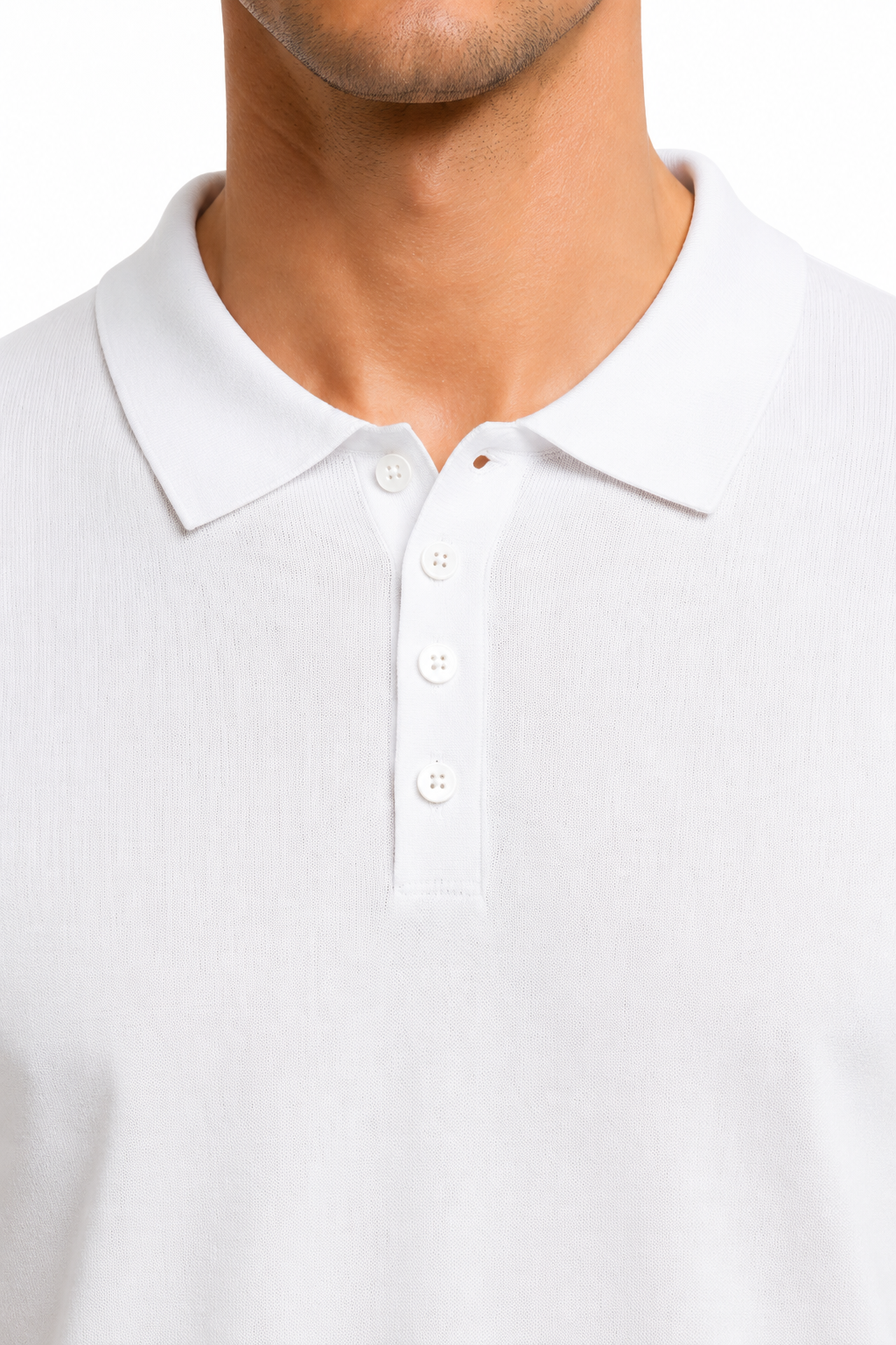 Polo vigo blanc