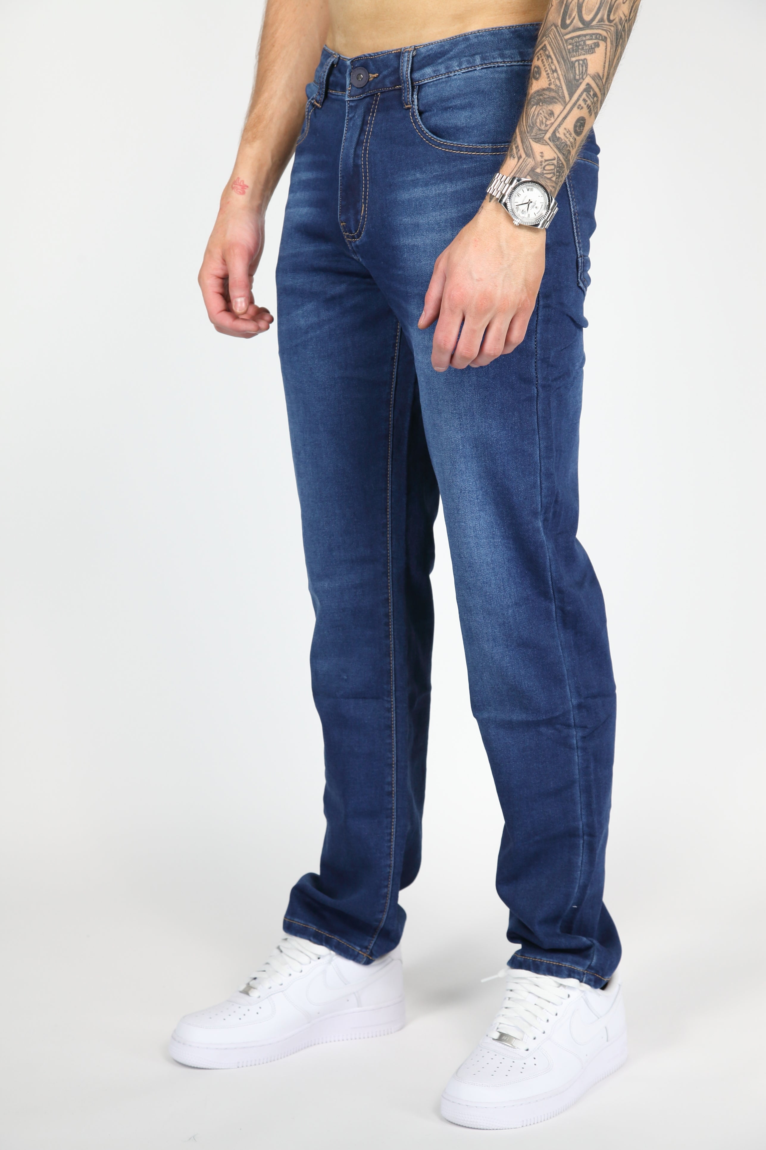 Valenci Loose Fit Jeans Navy
