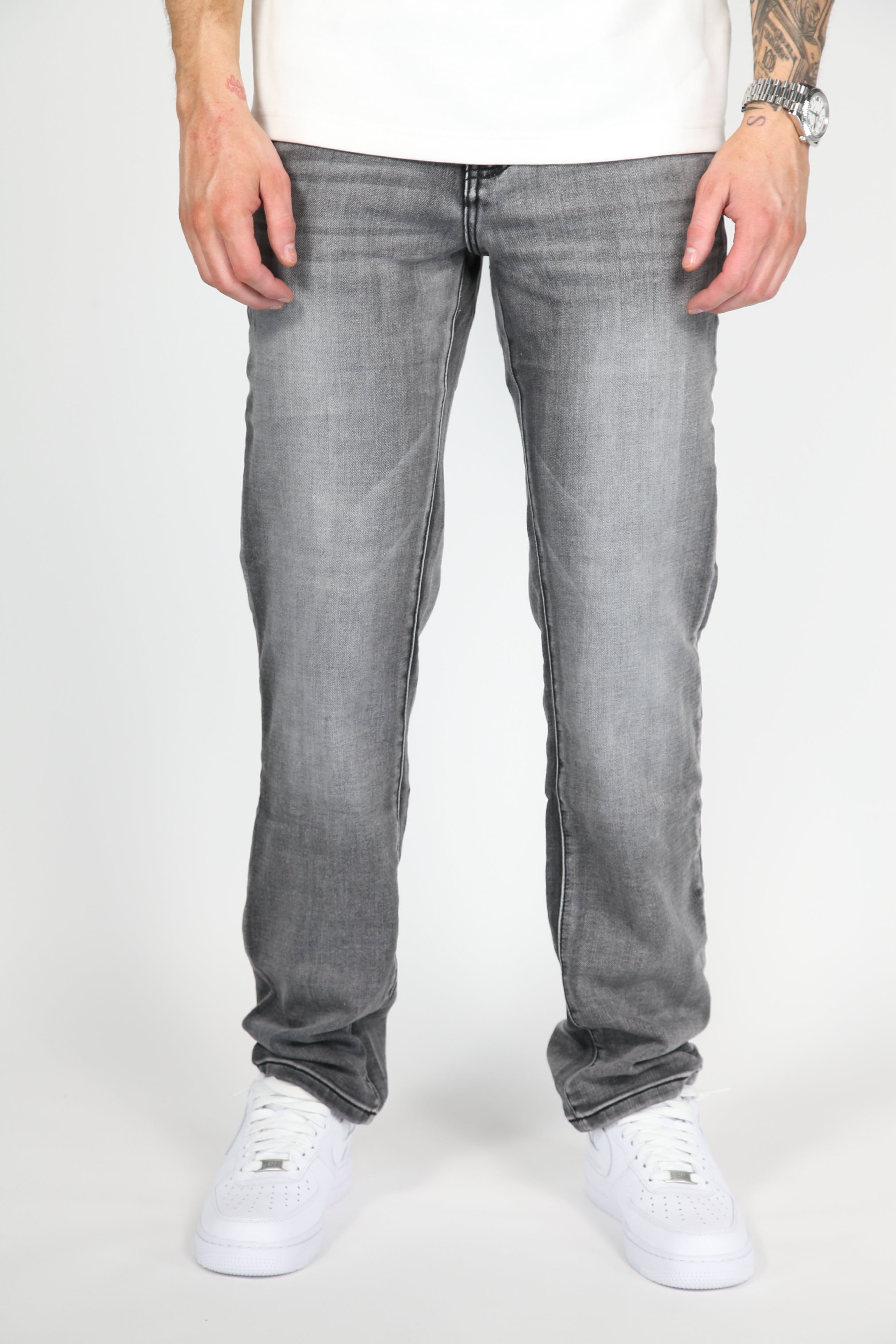Valenci Loose Fit Jeans Gray