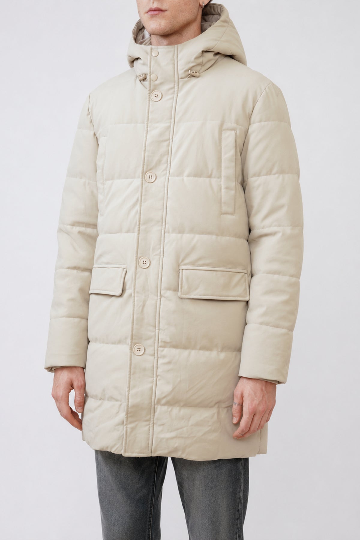 Piumino Salvatore Beige