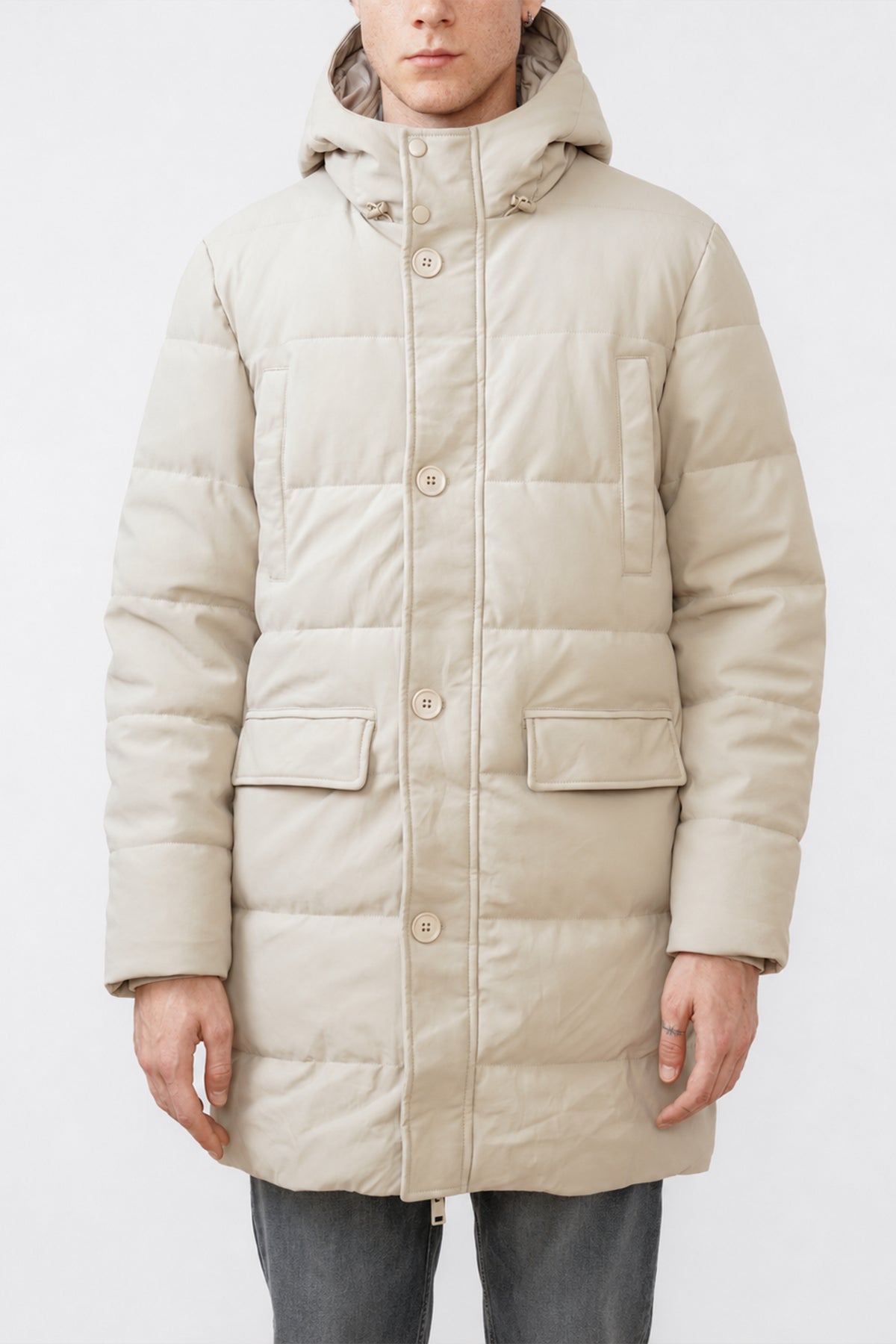 Pufferjacke Salvatore Beige