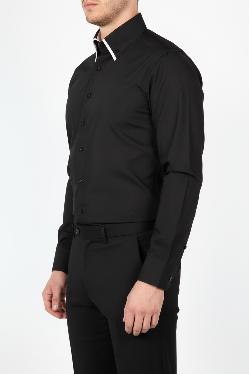 Overhemd Parla Zwart