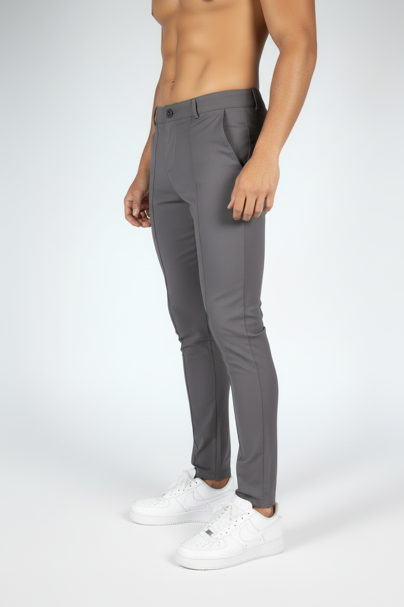 Chino Heren Sorrento Grijs