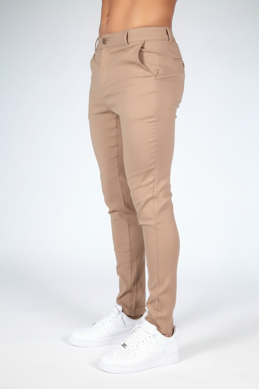 Chino valenci brun clair