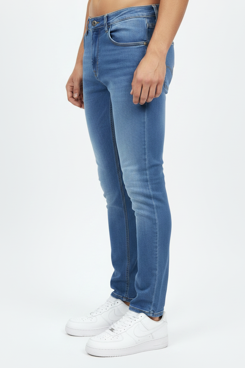 Vaqueros Lucca Slim Azul Marino