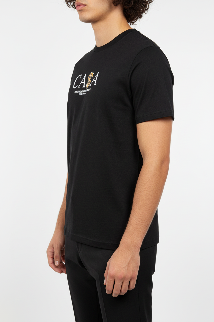 CASA T-Shirt Zwart