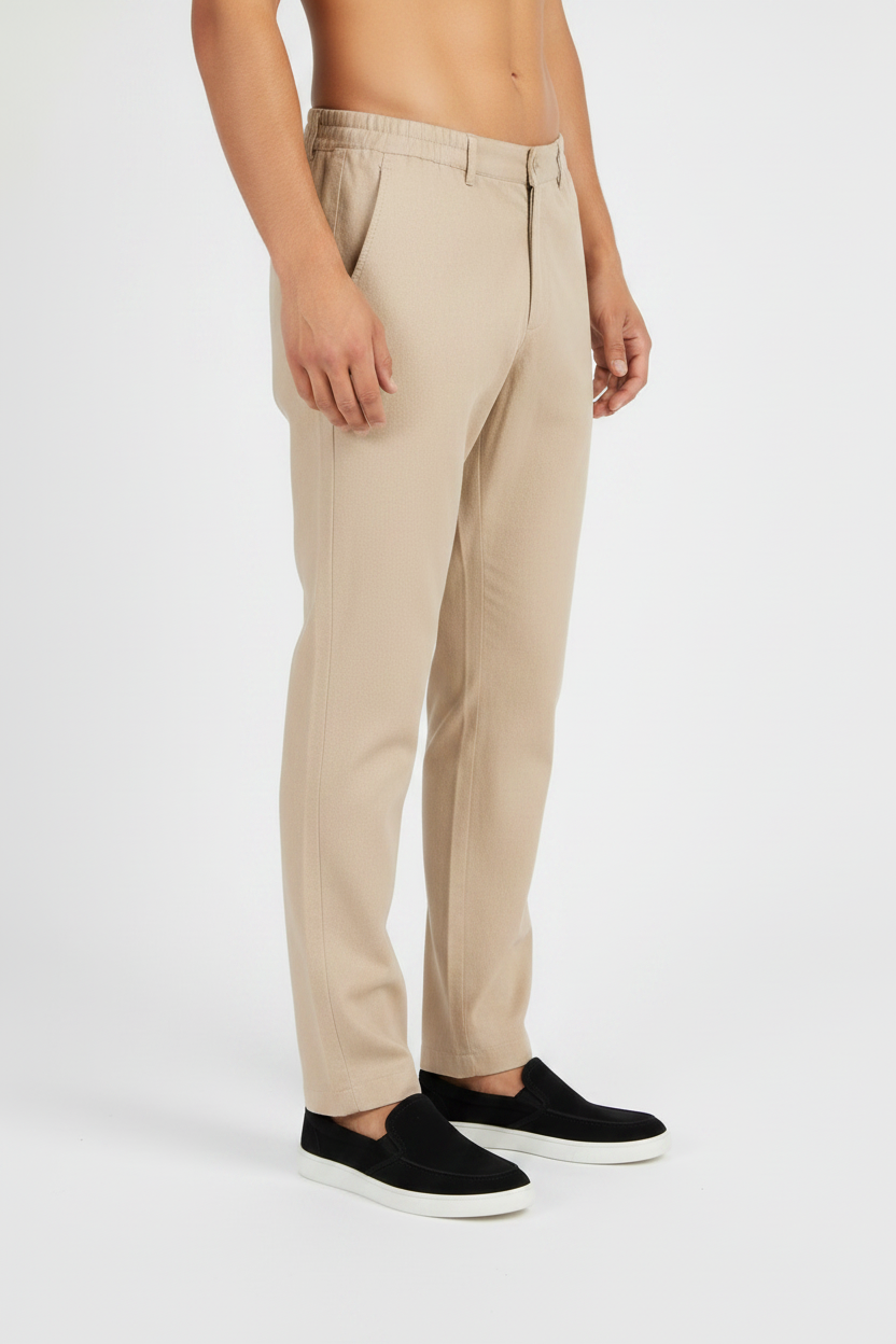 Valenci Leinenhose Beige
