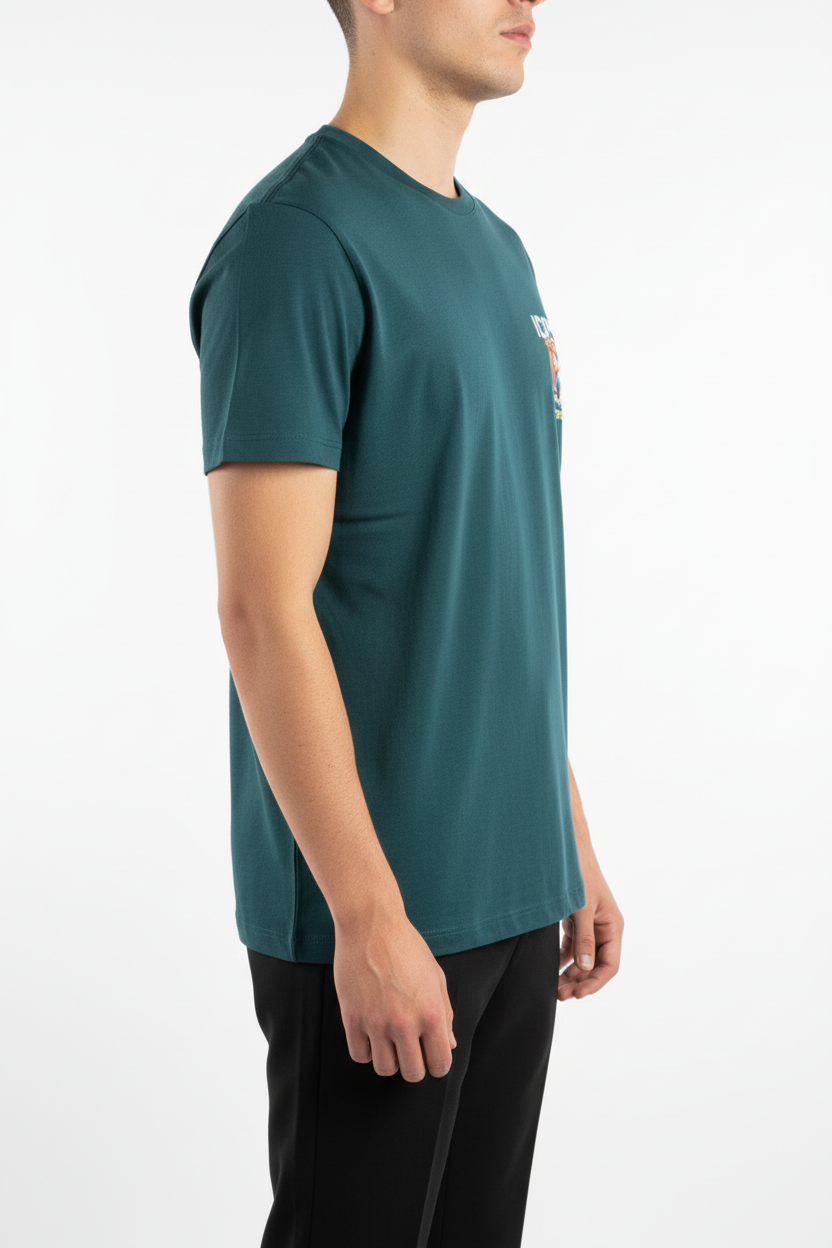 The ICON2 T-Shirt Petrol Green