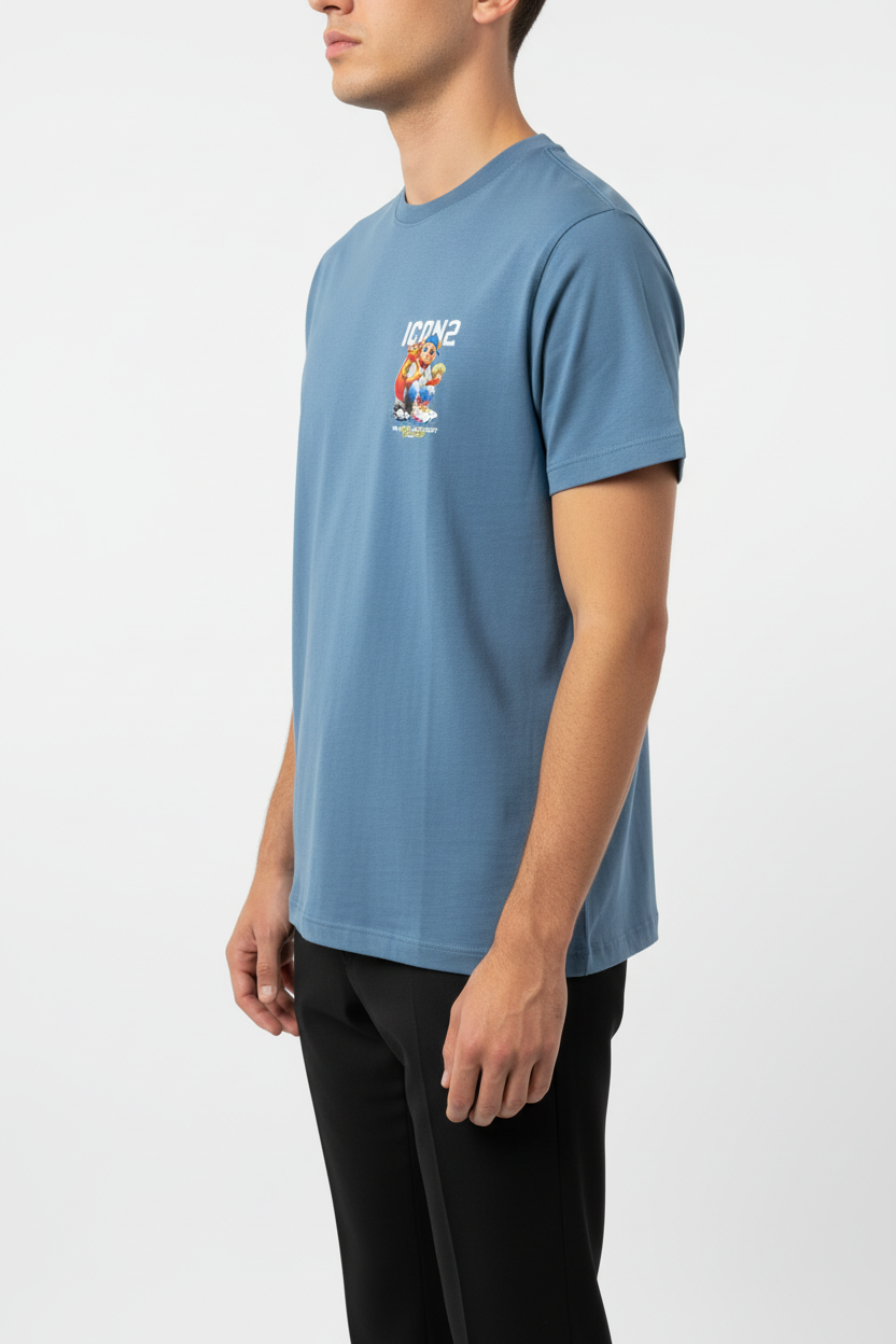The ICON2 T-Shirt Blue