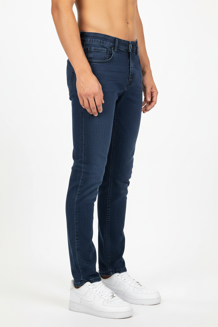 Jeans slim fit Lucca Blu