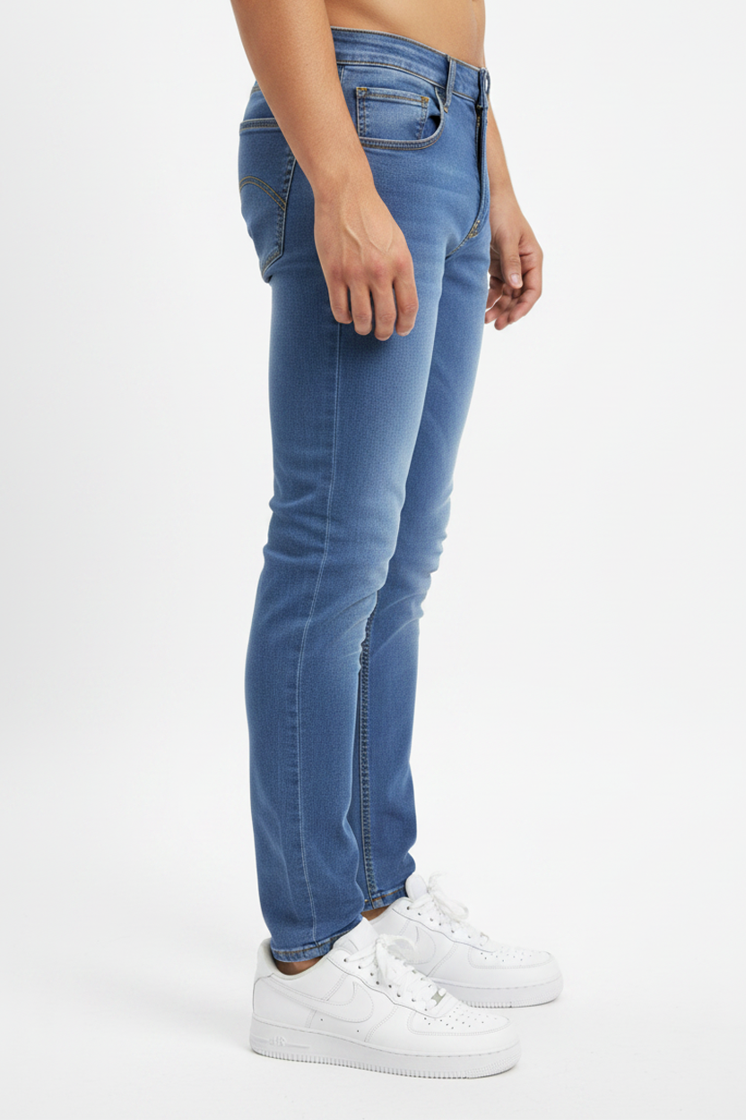Vaqueros Lucca Slim Azul Marino