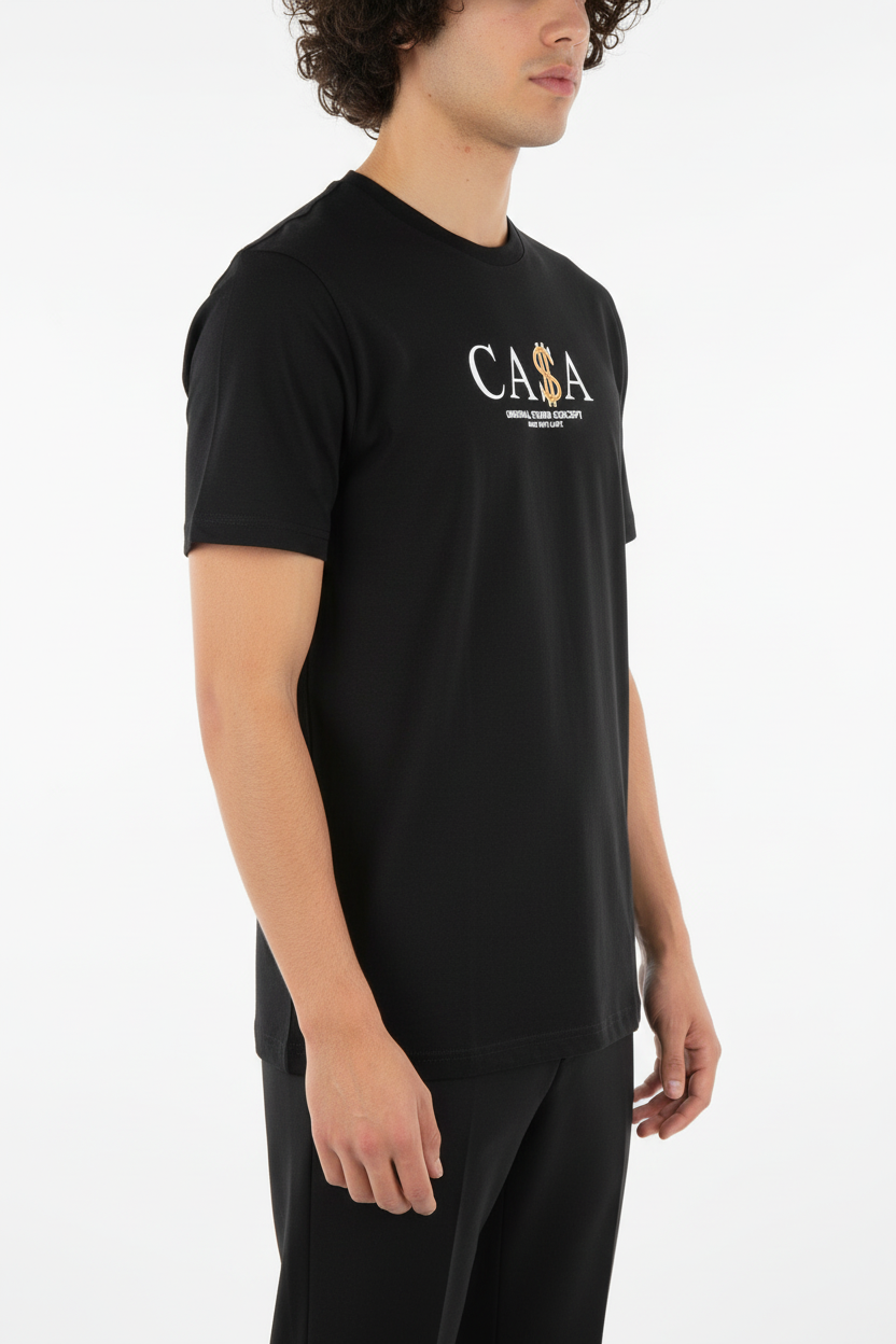 CASA T-Shirt Zwart