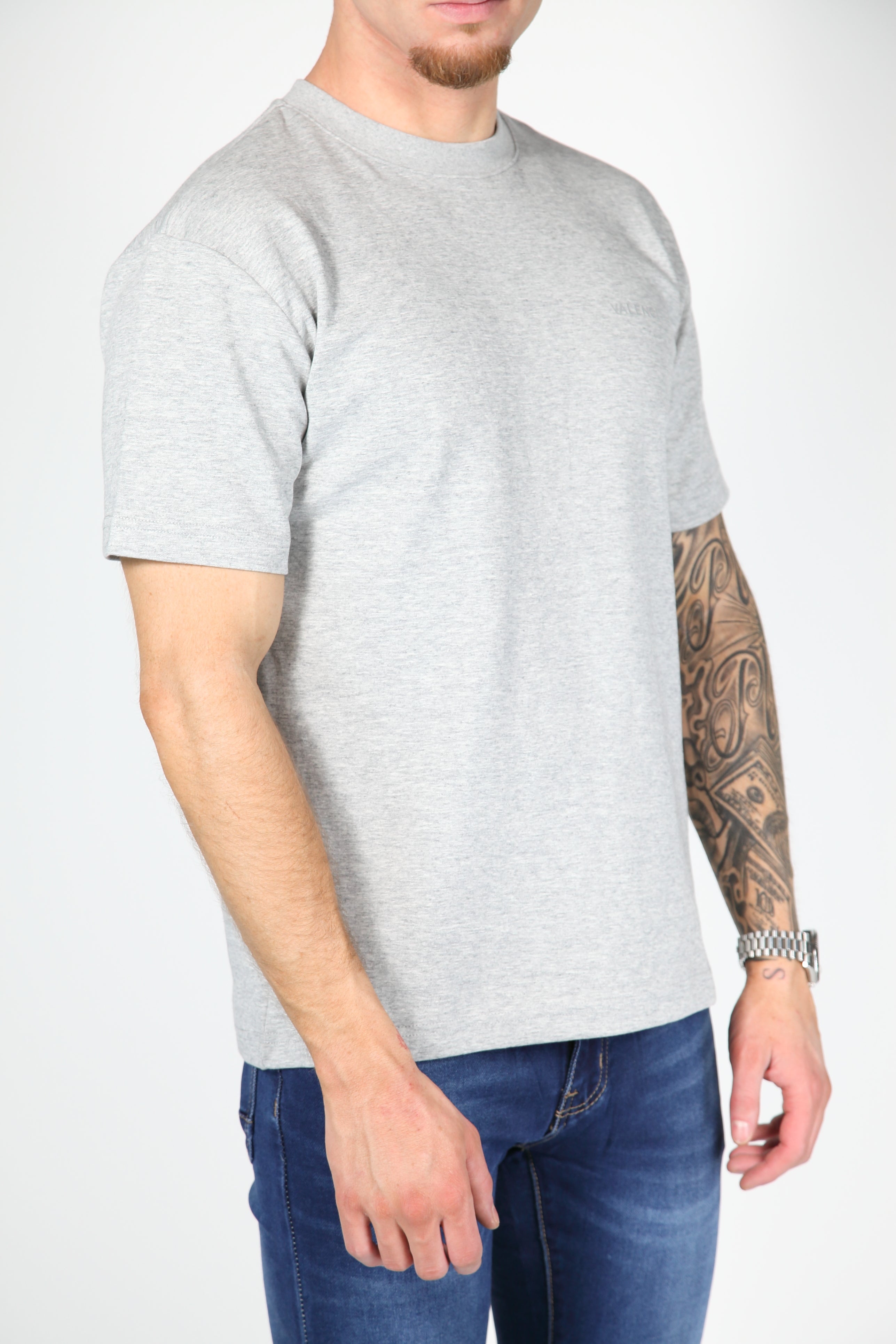 Monaco T-shirt Grijs