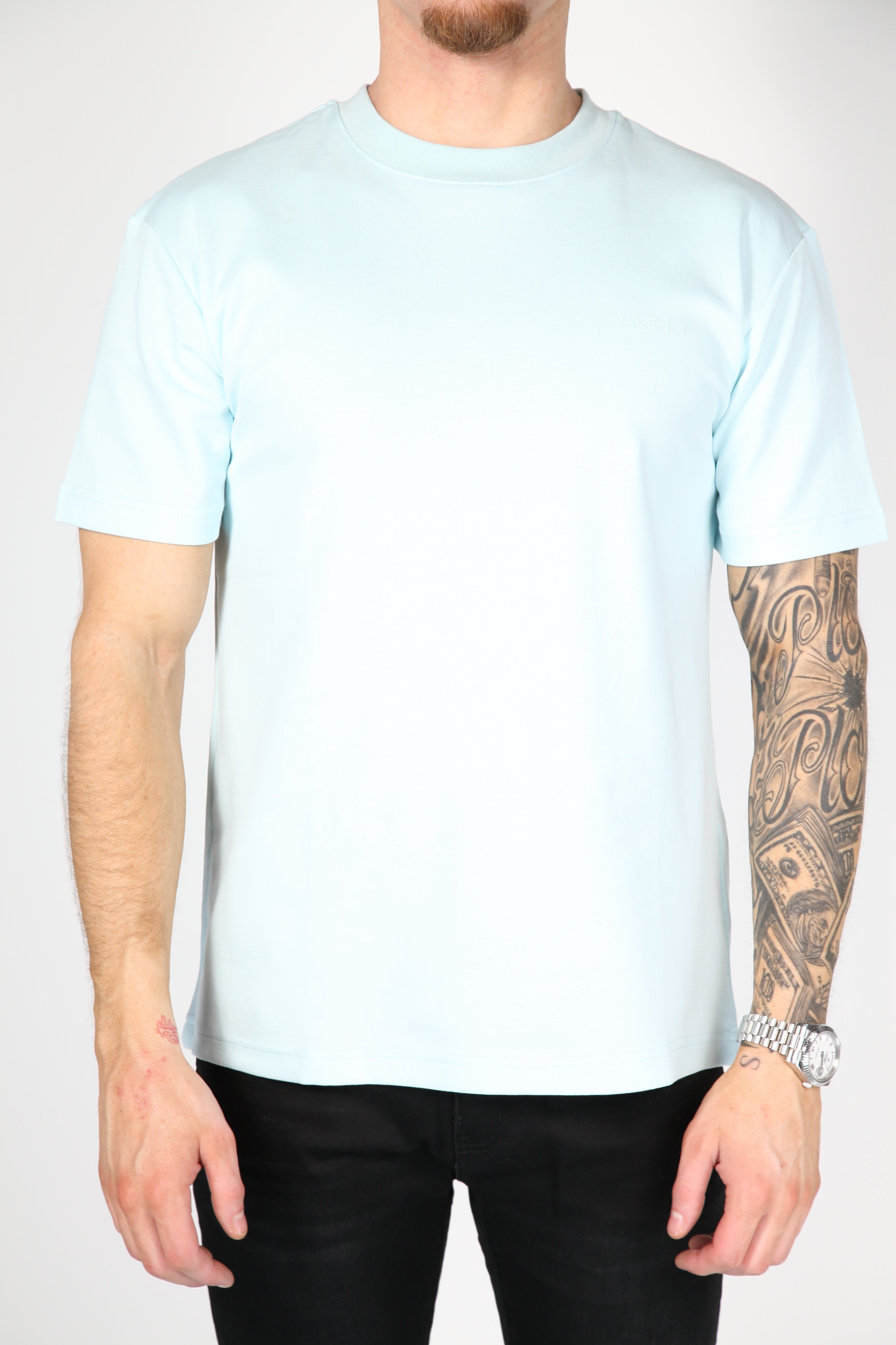 Monaco T-shirt Licht Blauw