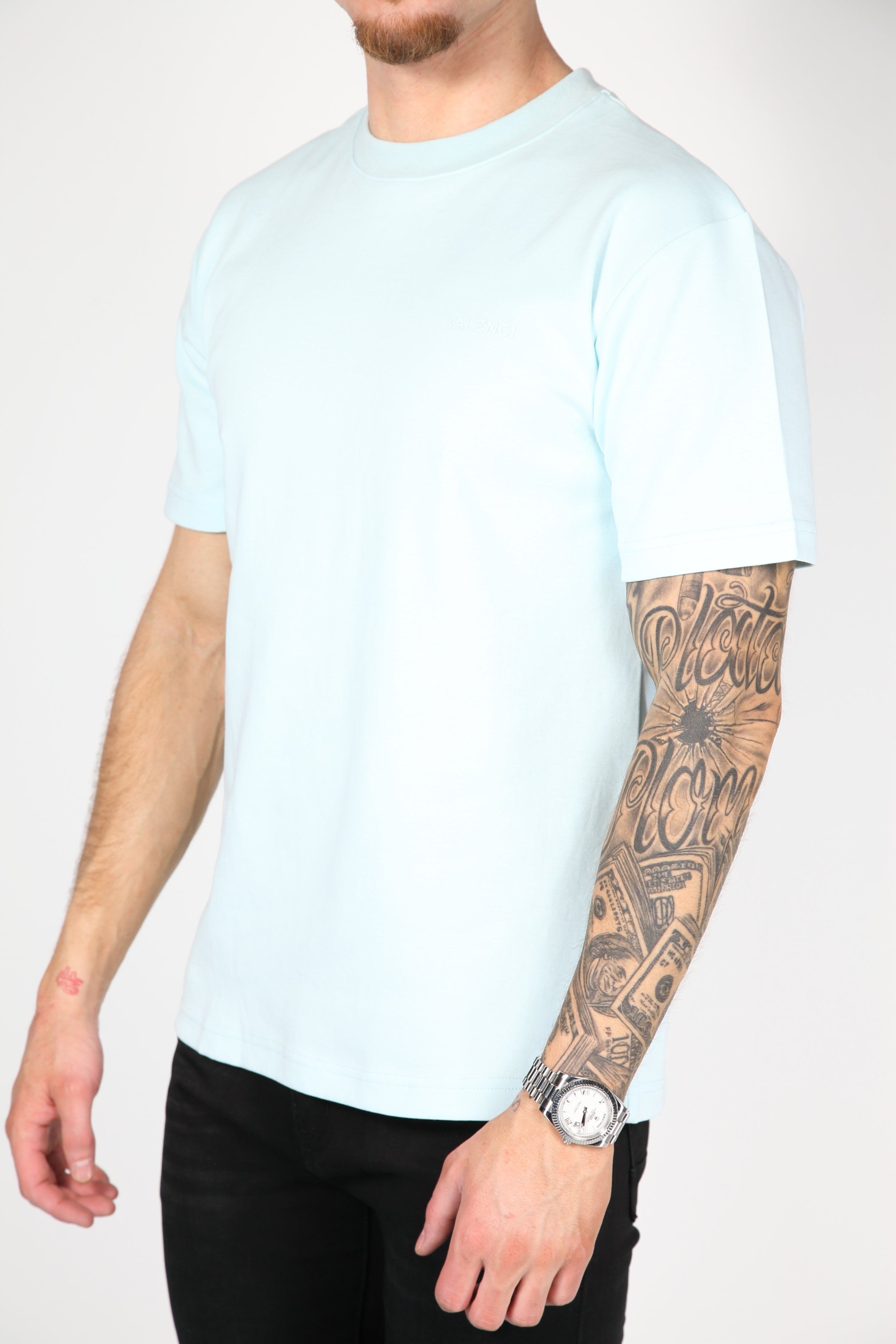 Monaco T-shirt Licht Blauw