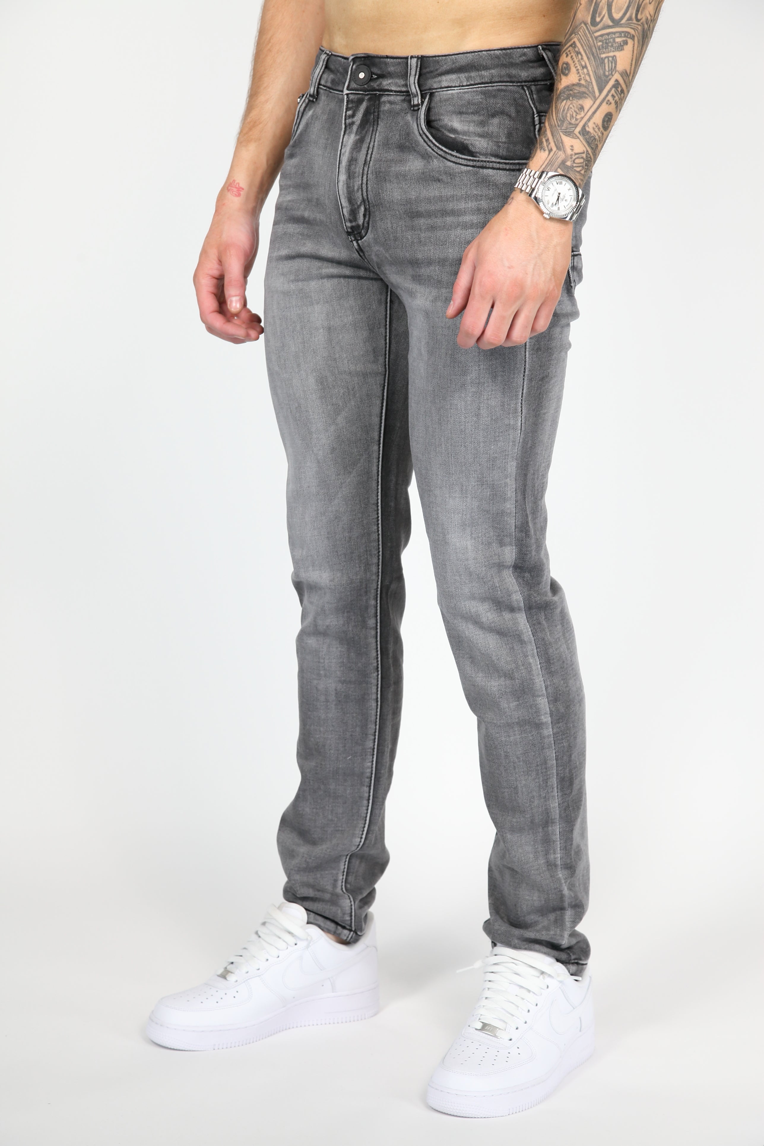 Valenci Slimfit Jeans Gray