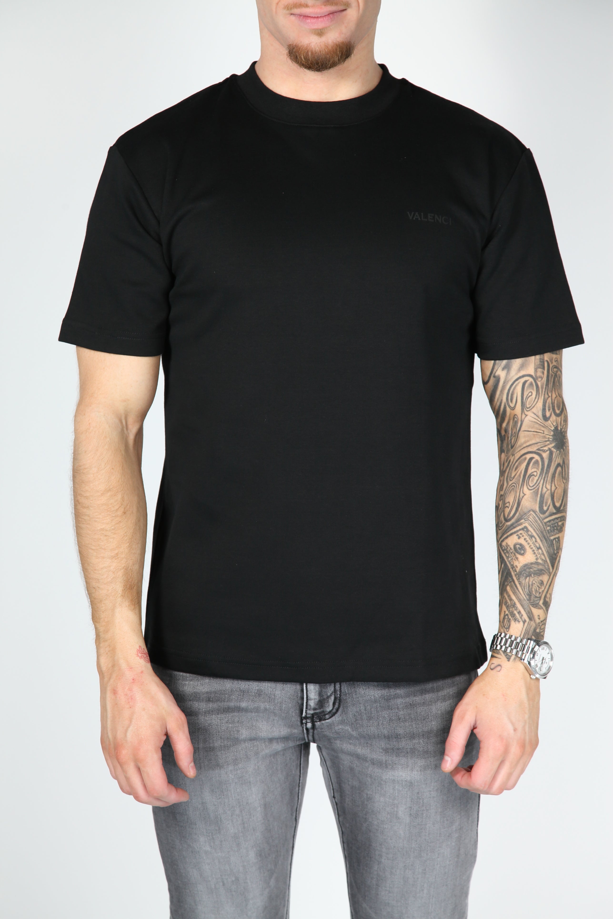 Monaco T-shirt Zwart