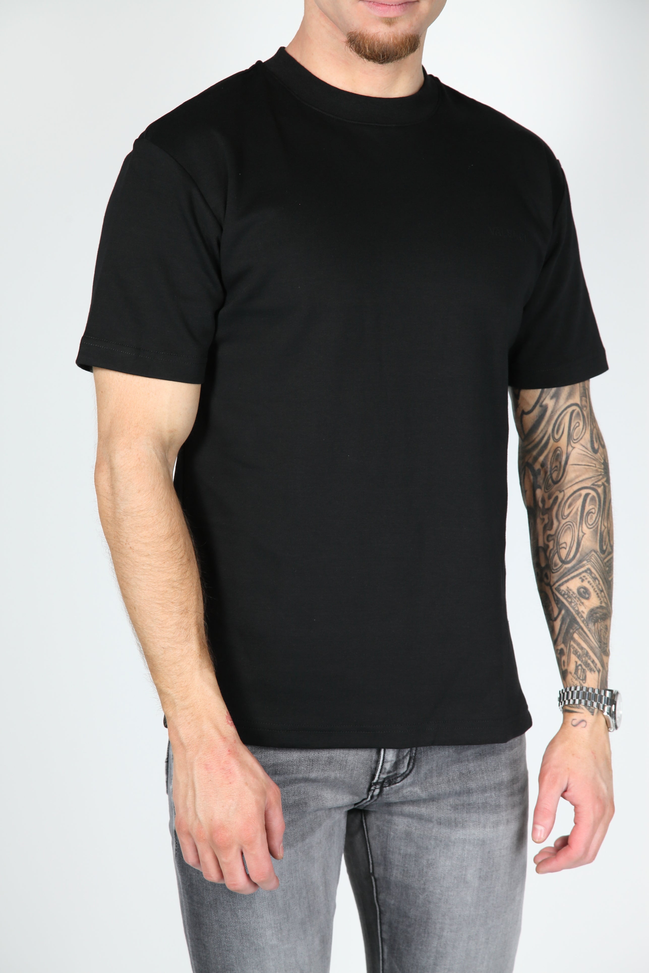 Monaco T-shirt Zwart