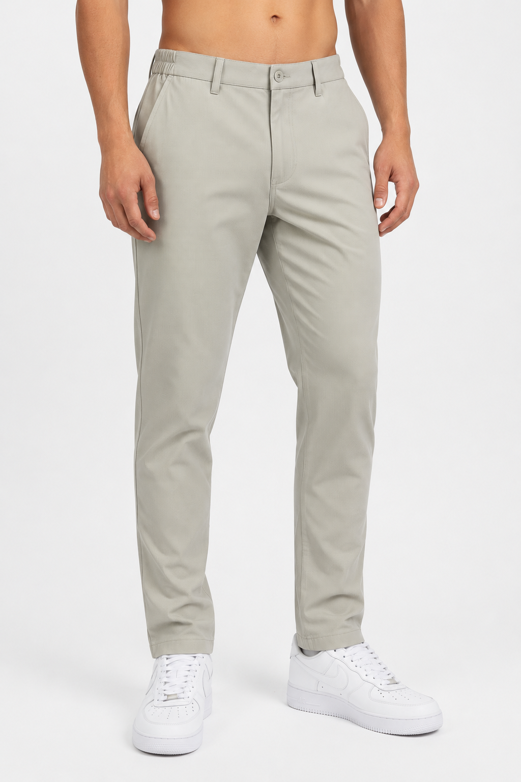 VALENCI Tech Pants Grey - Back view