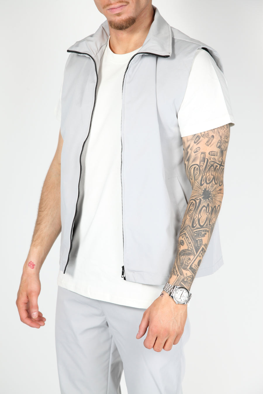 Valenci Tech Bodywormer Grijs