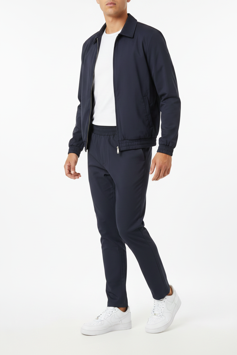 Valenci Tech Suit Navy