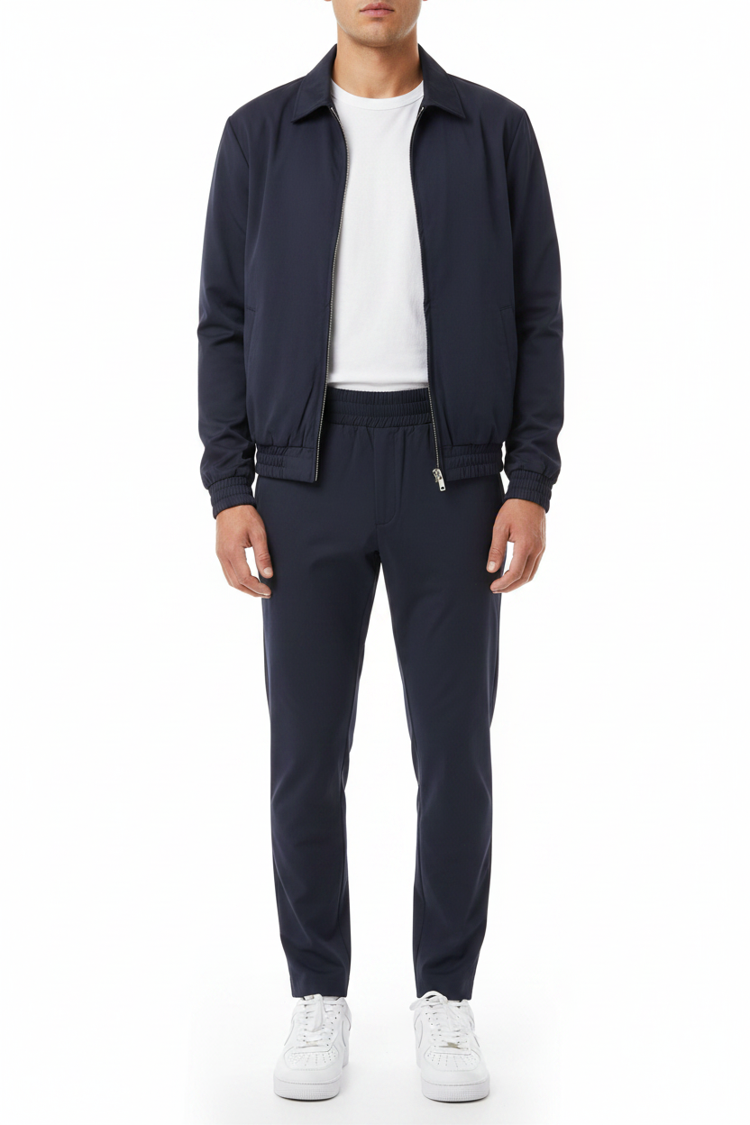 Valenci Tech Suit Navy