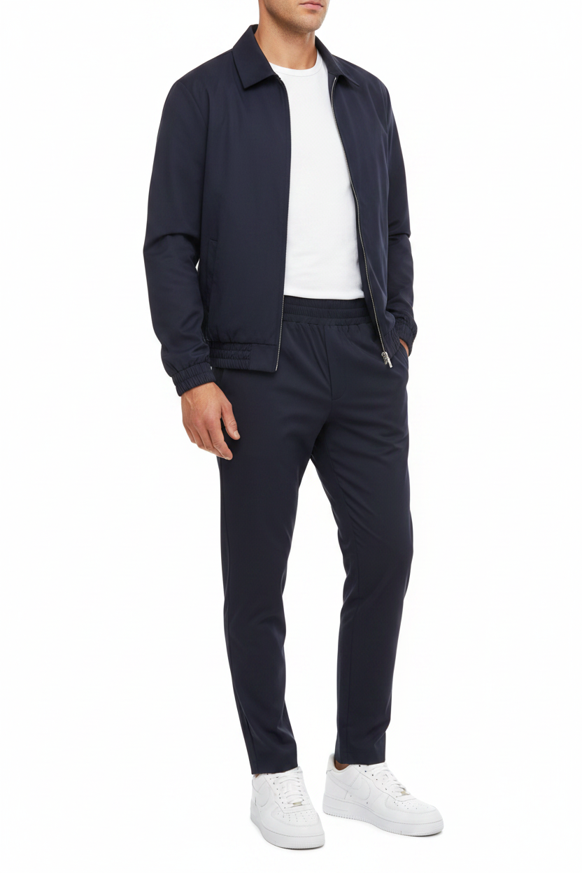 Valenci Tech Suit Navy