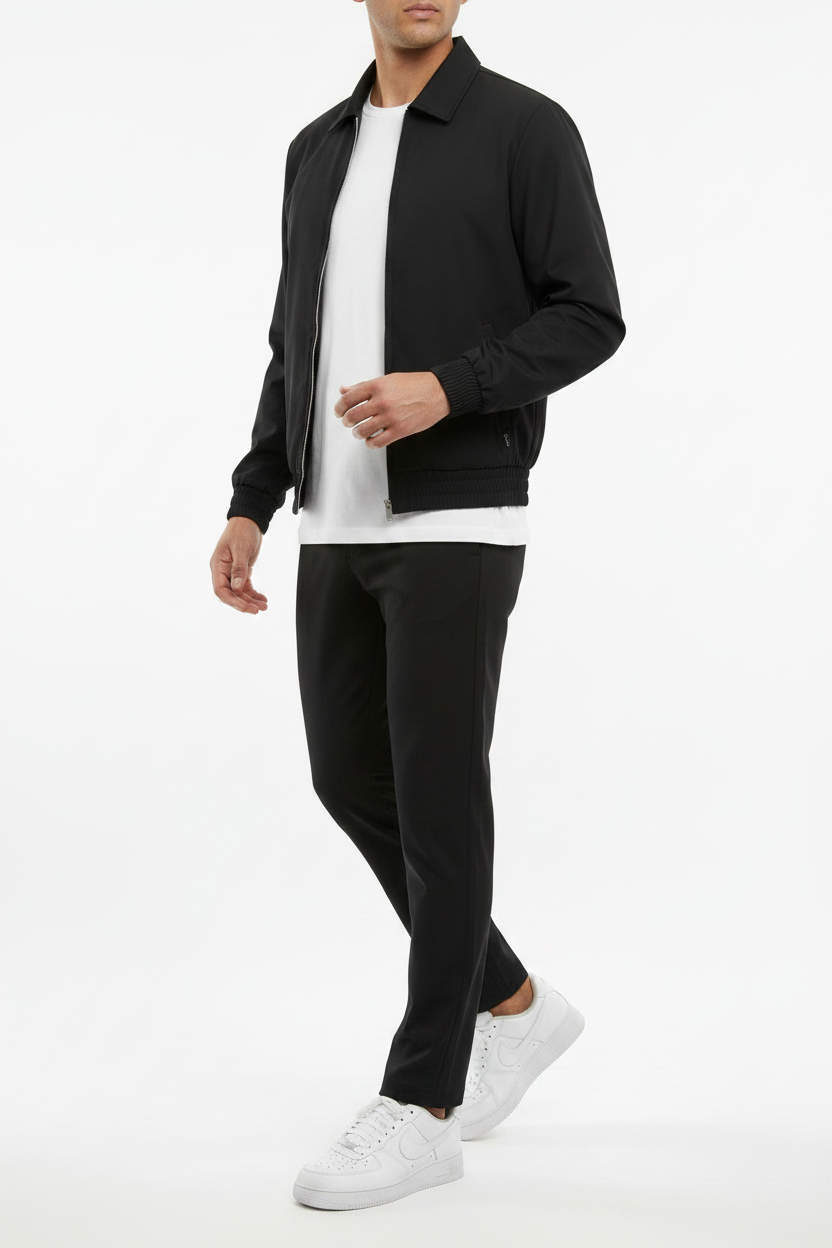 Valenci Tech Suit Black