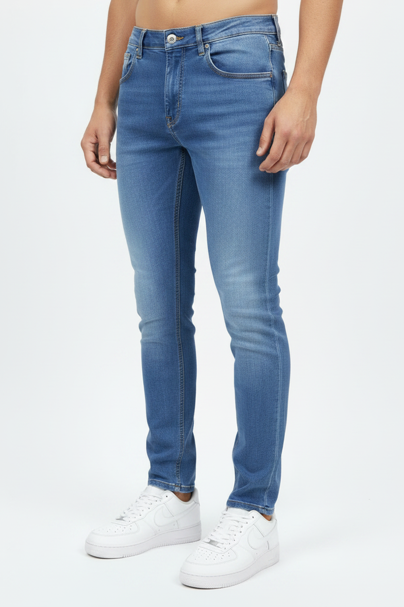 Lucca Slim Fit Jeans Light Blue