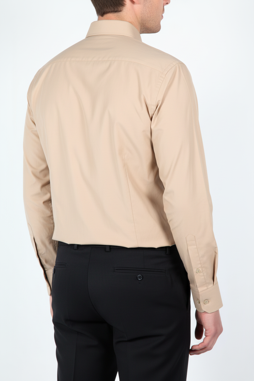 Overhemd Leira Beige