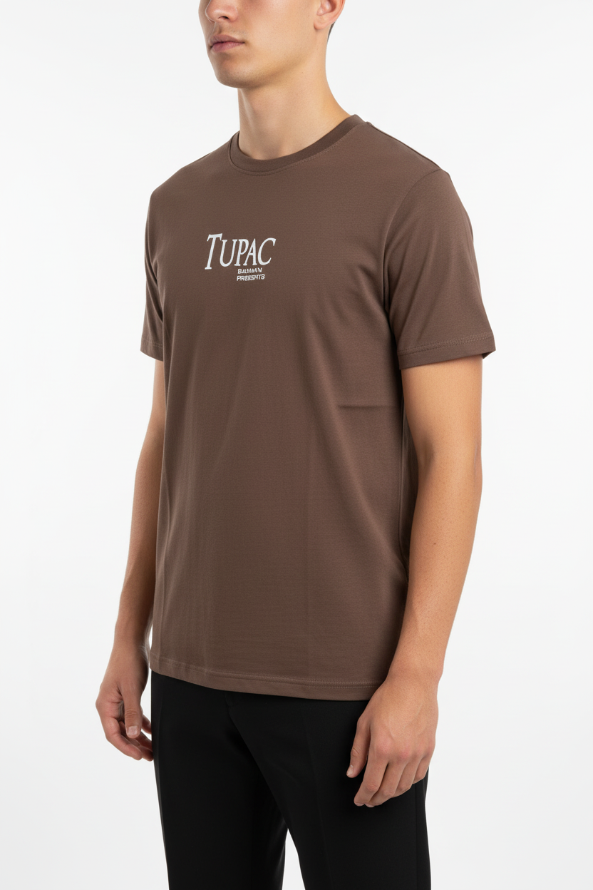 Camiseta Tupac negro
