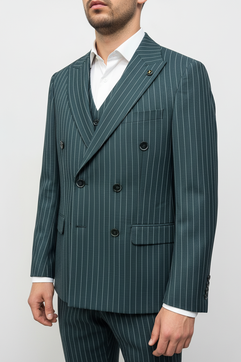 The Imperio Double Breasted Khaki