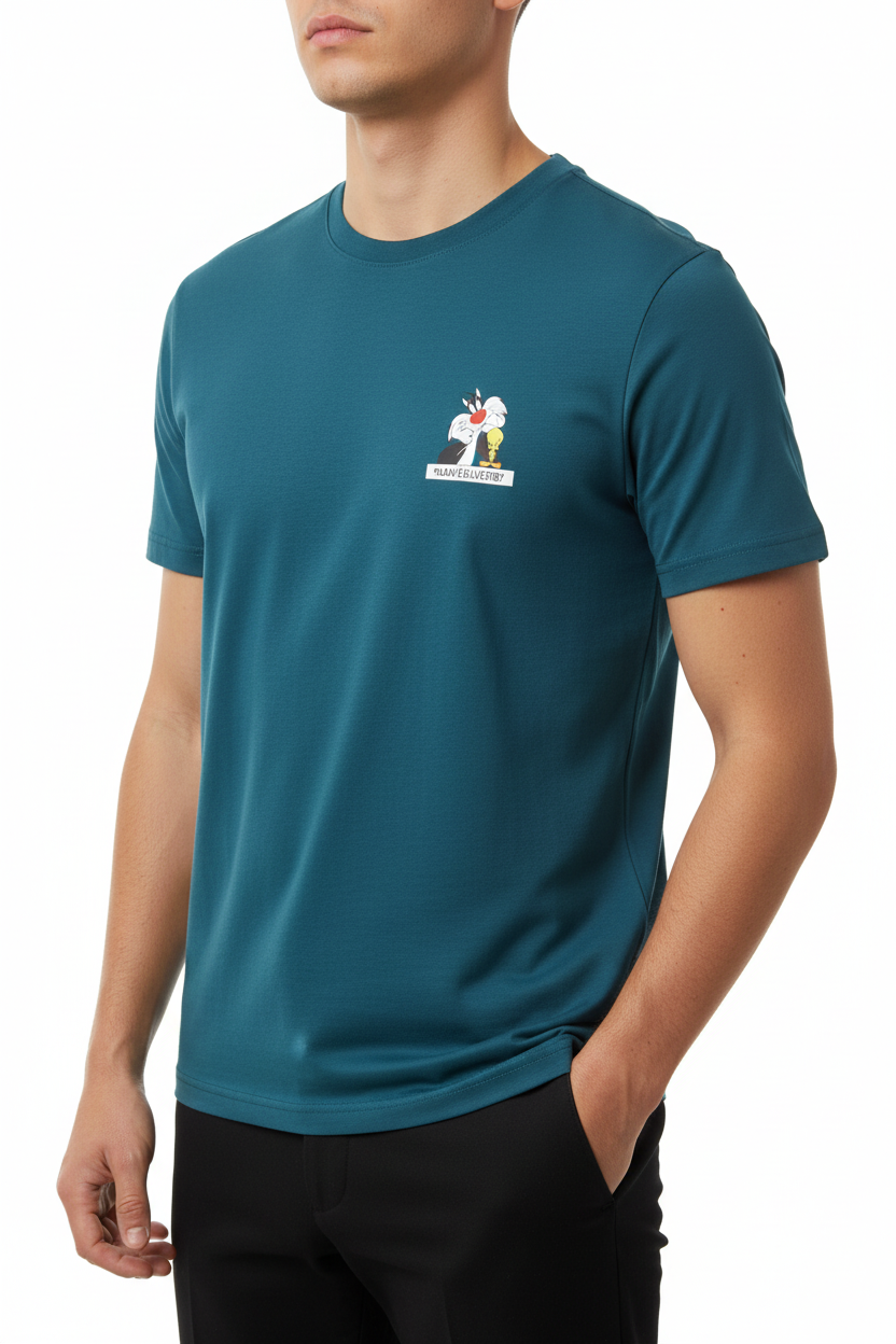 The Looney T-Shirt Petrol