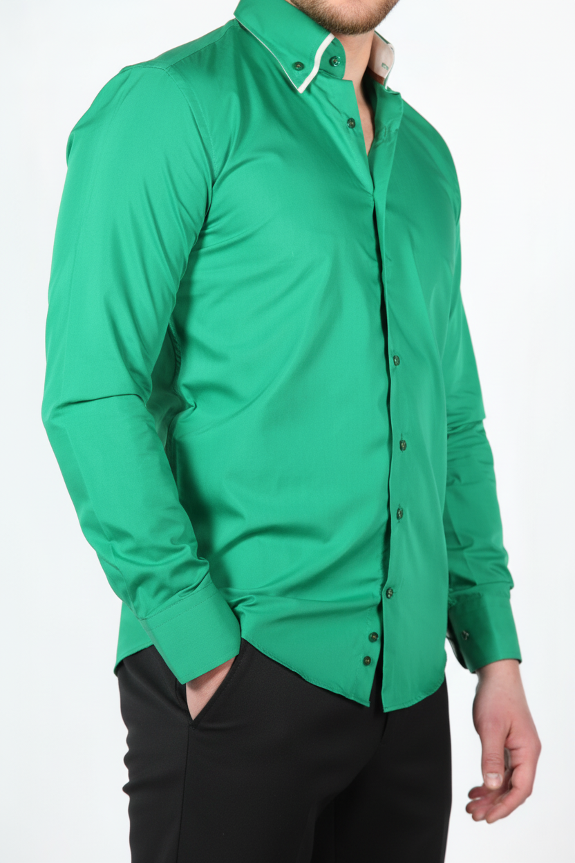 Chemise Parla vert