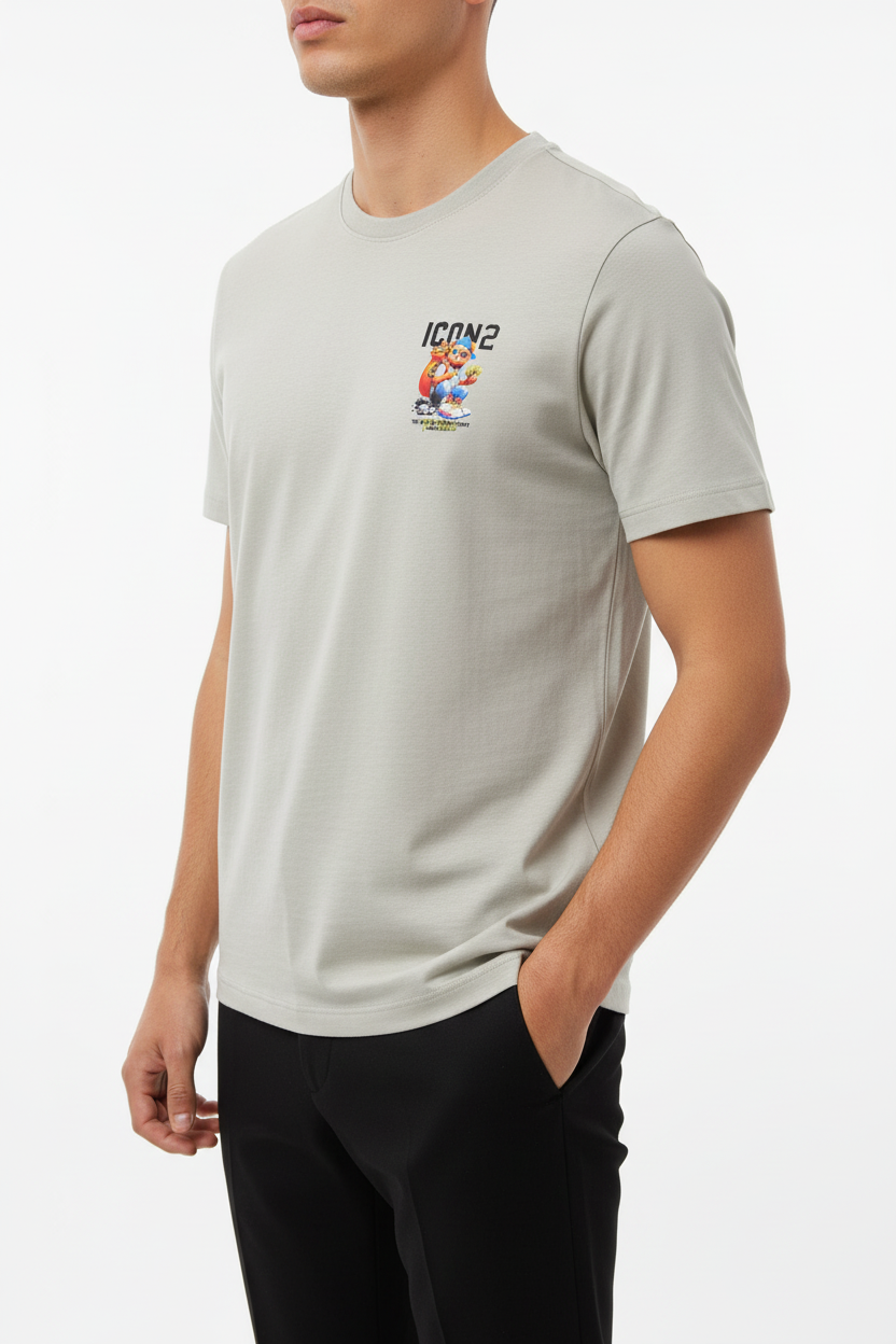 The ICON2 T-Shirt Light Gray