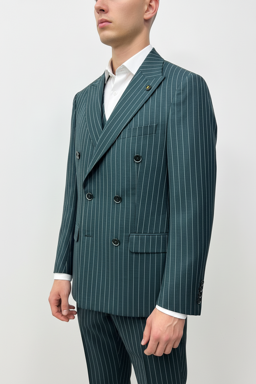 The Imperio Double Breasted Khaki