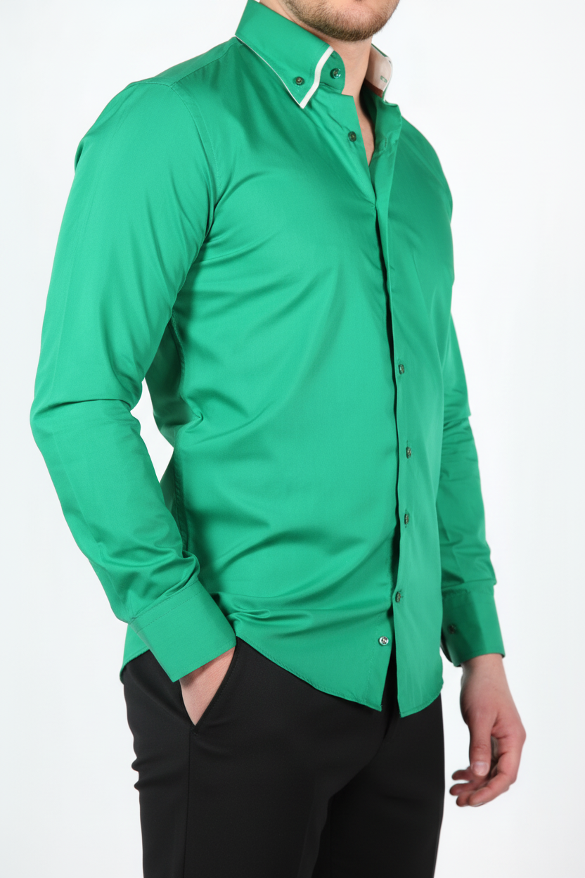 Chemise Parla vert