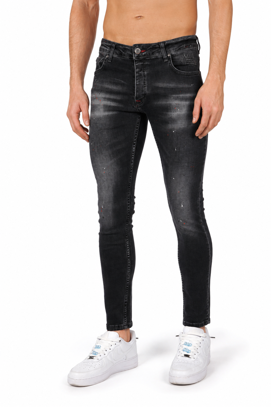 Jeans Splash Vito Antraciet