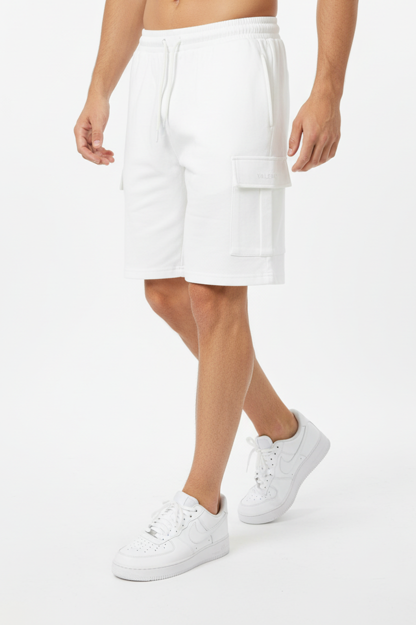 Cargo Short Monaco White