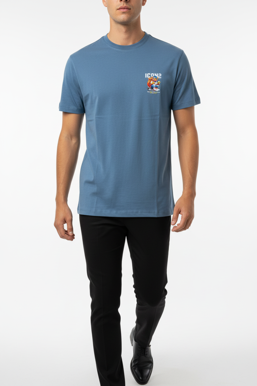 The ICON2 T-Shirt Blue